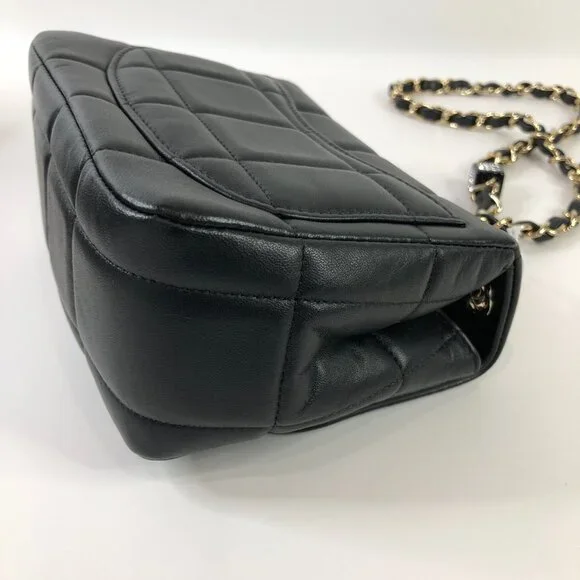 【134MK】Chanel Mini Lambskin Resin Square Monacoco Flap Sku# 85463 (Gently Used) - Picture 4 of 8